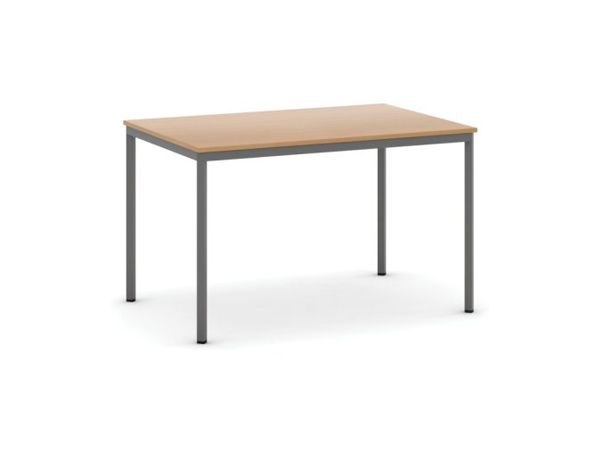 jidelni stul 120x80 cm tmave seda podnoz buk 15467