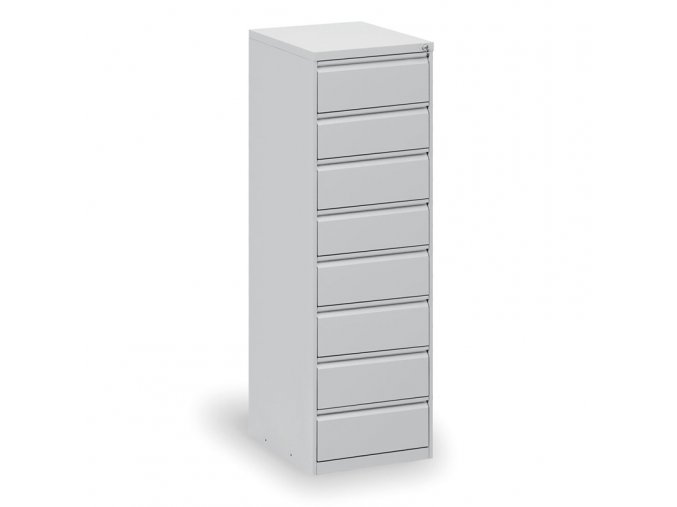 kovova listkovnice a6 8 zasuvek seda 5489