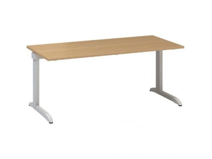 Kancelářský psací stůl CLASSIC C, 1800 x 800 mm, buk