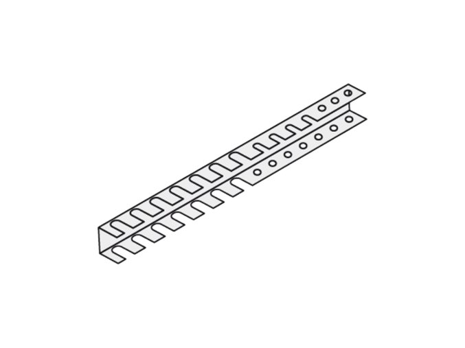 drzak na sroubovaky pro perforovany panel element system 1 ks 117301