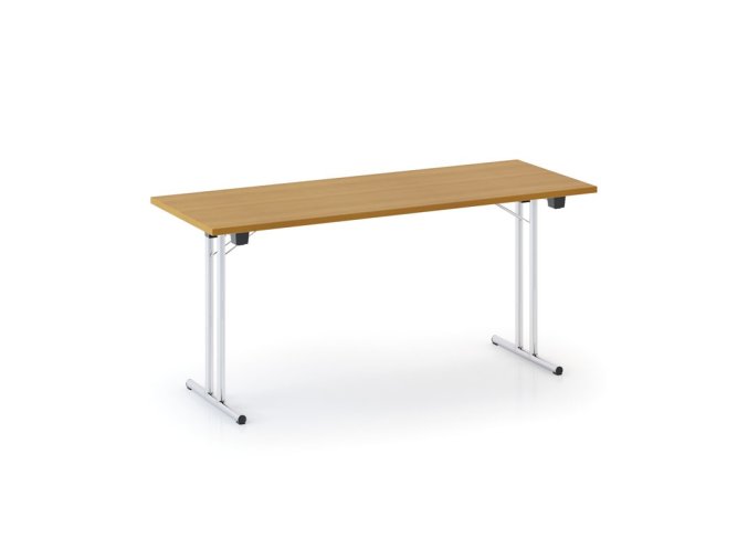 Skládací konferenční stůl FOLDING, 180x80 cm, třešeň