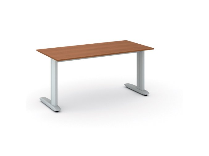 Kancelářský psací stůl PRIMO FLEXIBLE, 160x80 cm, třešeň