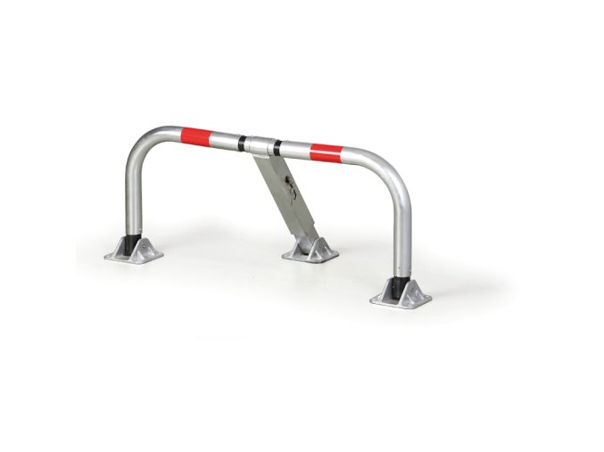 Sklopná parkovací zábrana oblouková, výška 520 mm