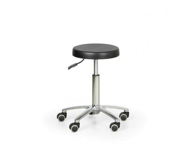pojizdna pracovni stolicka pur kulaty sedak mekka kolecka 10638