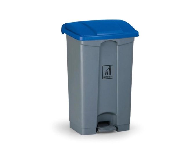 naslapny viceucelovy kos na odpadky 87 l 480 x 360 x 820 mm modra 110133