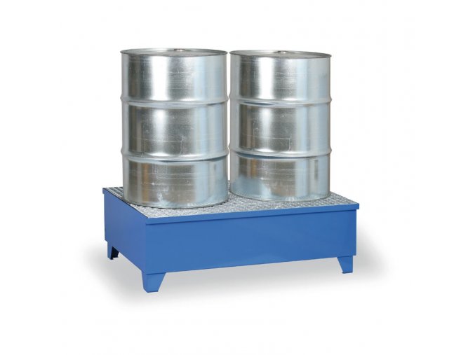 modra zachytna vana s rostem na nohach pro 2 sudy objem 240 l 14231