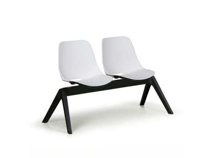 plastova lavice do cekaren monoshell 2 sedak bila 104517