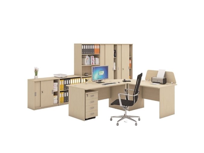 sestava kancelarskeho nabytku mirelli typ b briza 20061