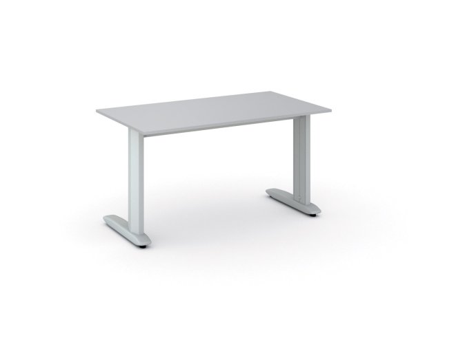 kancelarsky psaci stul primo flexible 140x80 cm seda 113841