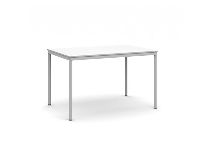 jidelni stul 120x80 cm seda podnoz bila 17099