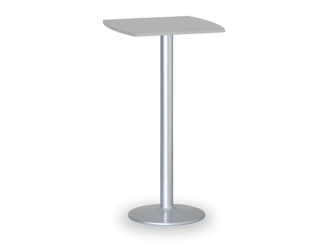 koktejlovy stul olympo ii 660x660 mm seda podnoz deska seda 88326
