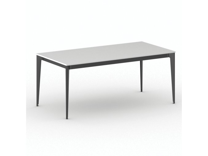 jednaci kancelarsky stul primo action 180x90 cm cerna podnoz bila 104151