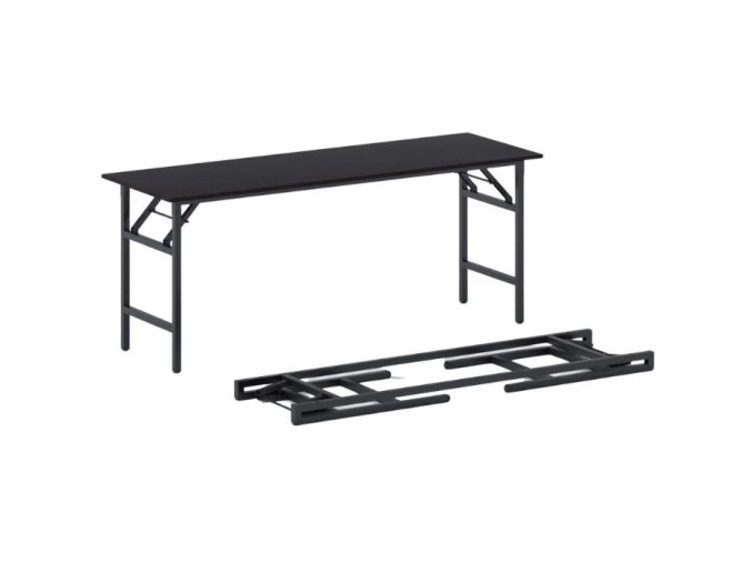 konferencni stul fast ready 170x50 cm cerna podnoz wenge 21009