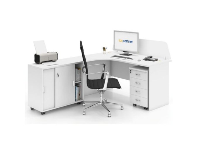 sestava kancelarskeho nabytku mirelli typ f leva bila 19998