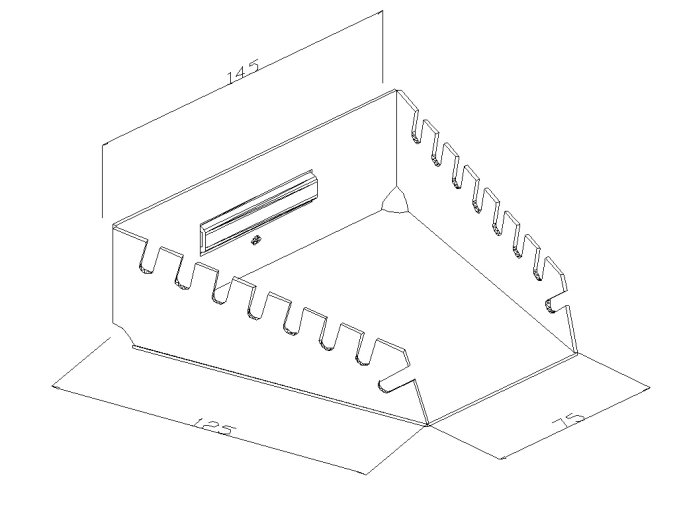 drzak klicu pro europerfo panely 15732
