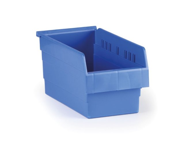 Plastový box 210x400x200 mm, modrý (B)