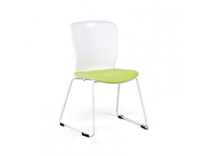 plastova zidle dot zelena 24957