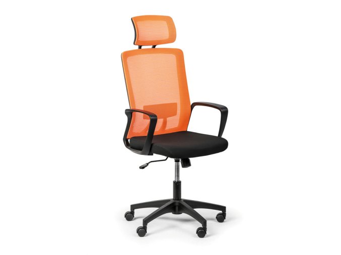 Kancelářská židle BASE PLUS, oranžová