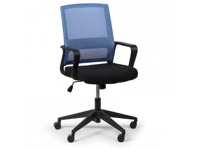 kancelarska zidle low modra 16831