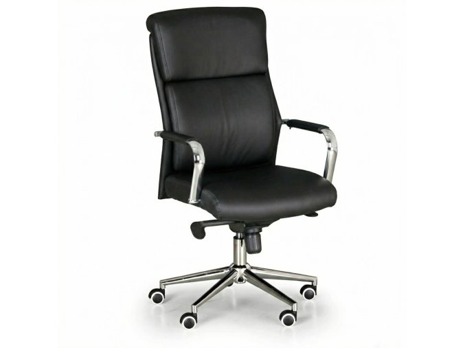 kozena kancelarska zidle viro cerna 142701