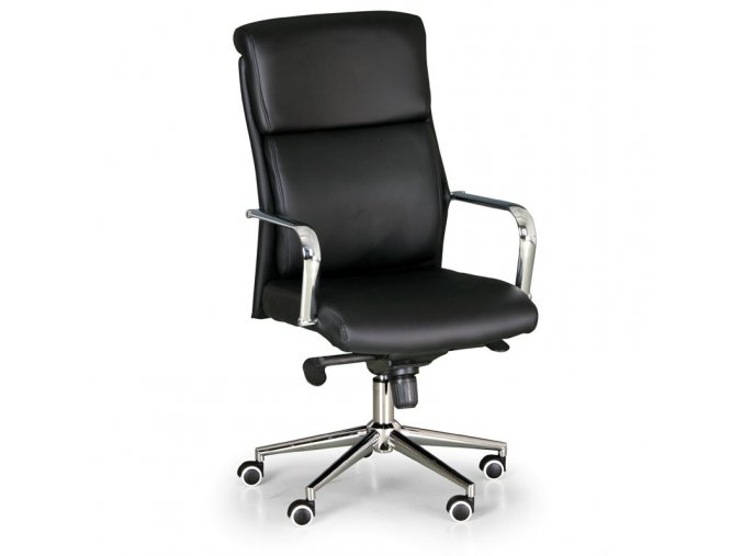 kozena kancelarska zidle viro cerna 8062