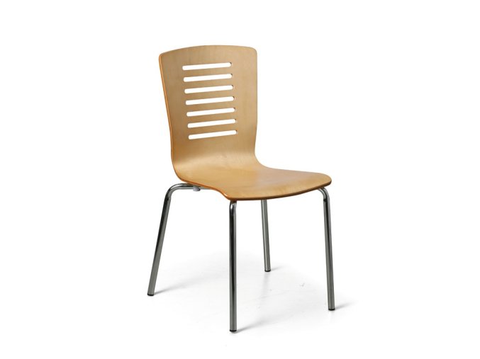 drevena jidelni zidle lines prirodni 13834