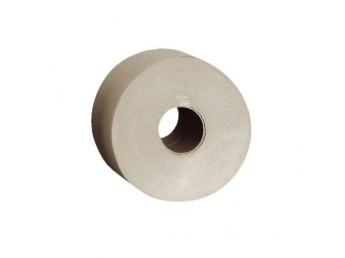 Toaletní papír, jednovrstvý, přírodní, role 230 m, 6 ks