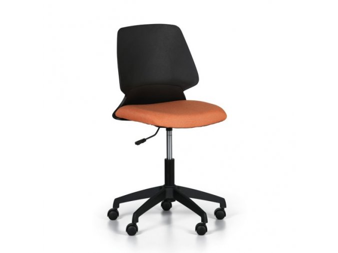 Kancelářská židle CROOK, oranžová