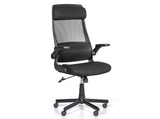 kancelarska zidle eiger cerna 30338