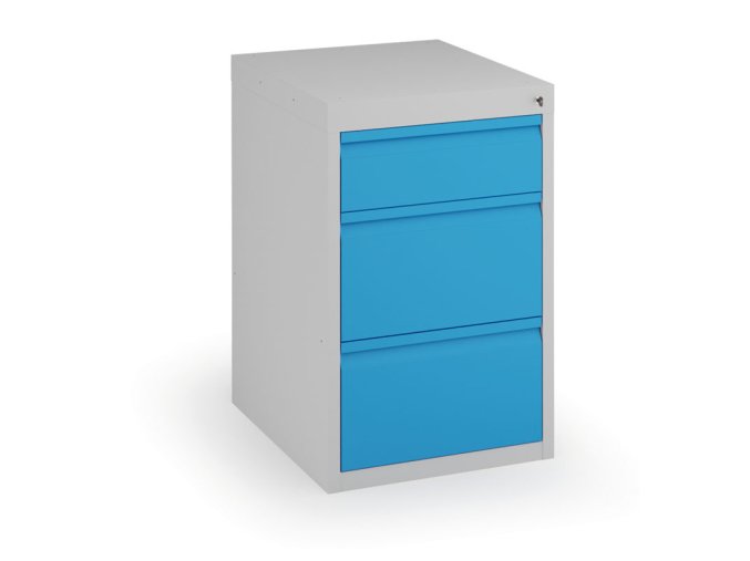 Podstavný dílenský box na nářadí KOVONA, 3 zásuvky, 800 x 480 x 610 mm