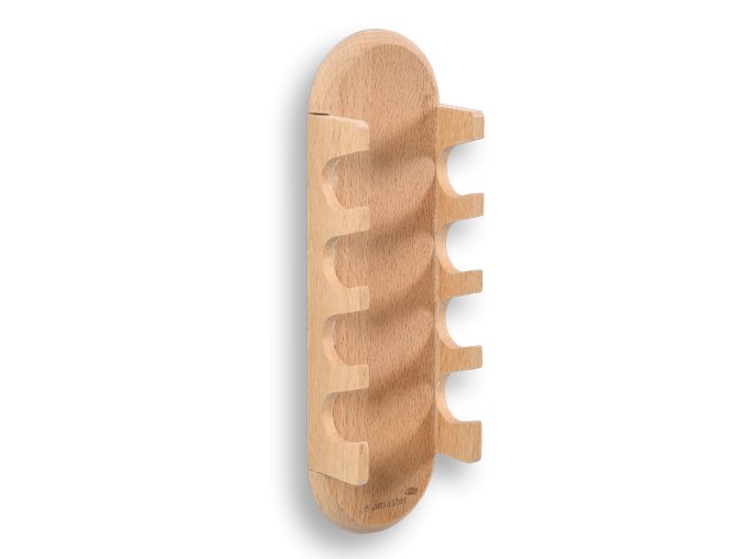 Dřevěný magnetický držák 4 ks popisovačů k tabuli