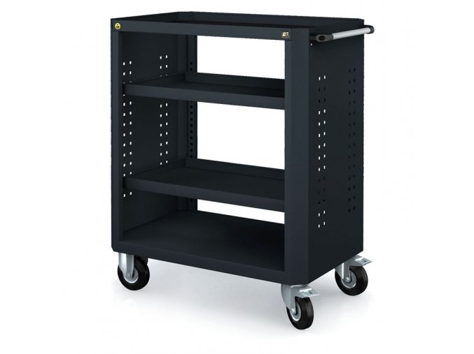 antistaticky dilensky esd vozik 968 x 765 x 500 mm 4 police 35200