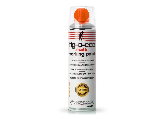 Křídový sprej TRIG-A-CAP CHALK, oranžový