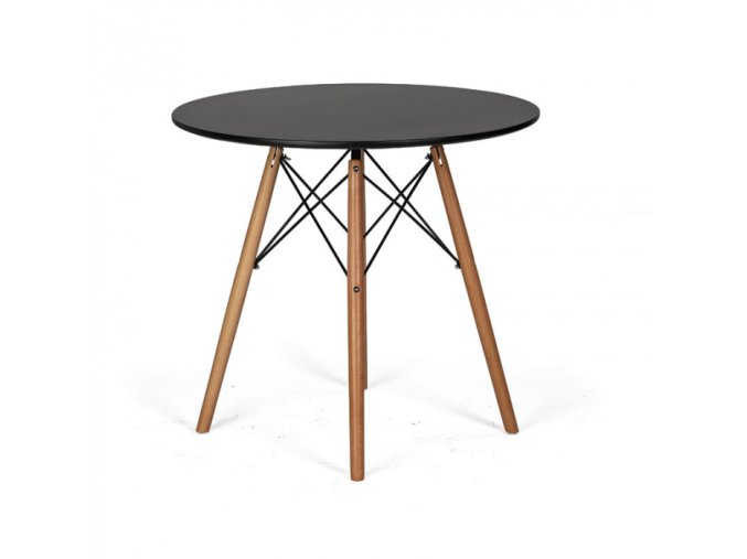 Designový jídelní stůl BAYLOR, černý