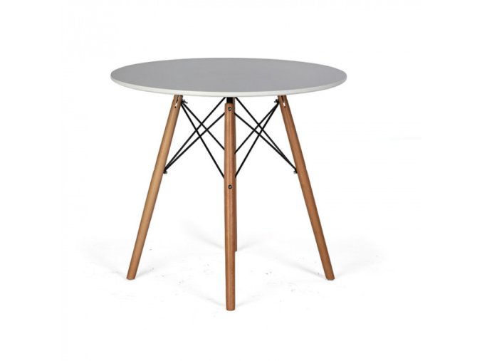 designovy jidelni stul baylor bily 33983