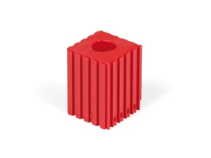 plastovy box pro upinac nastroje capto c3 modul 5x5 1 dutina cervena 53750
