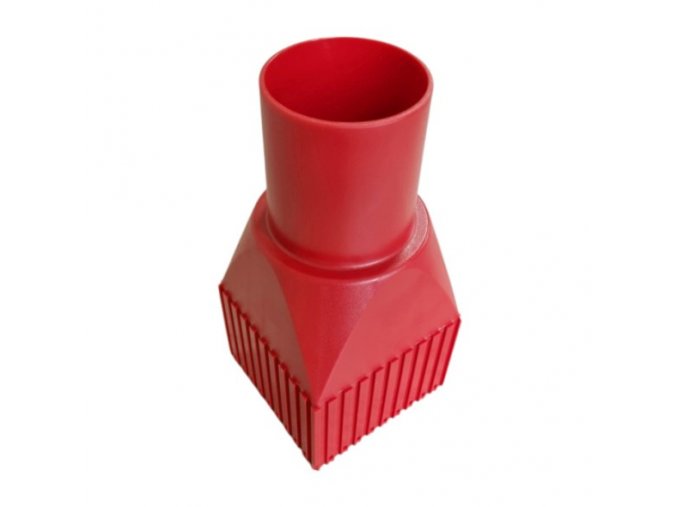 Plastový box pro upínač nástroje VDI 60, modul 10x10, 1 dutina, červená