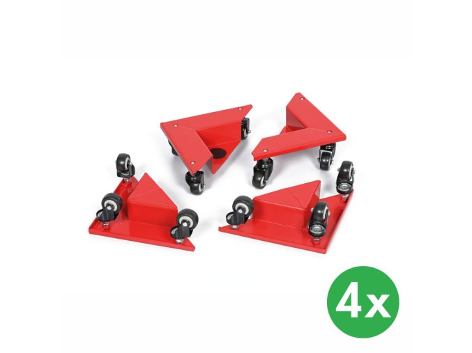 rohove stehovaci plosiny sada 4 ks nosnost 600 kg 118529