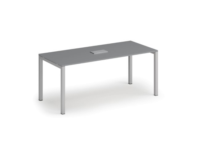 jednaci stul primo square 180x80 cm grafit stolni zasuvka typ ii stribrna 106311