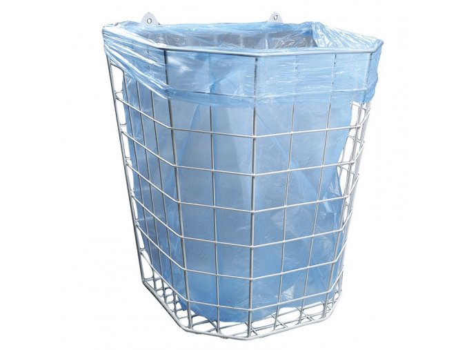 Drátěný odpadkový koš závěsný, objem 22 l