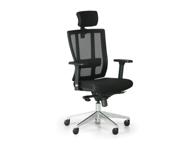 kancelarska zidle metrim cerna 113714