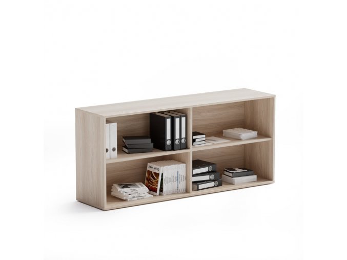 skrinka nizka otevrena dlouha block wood 34341