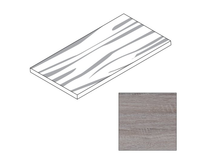 laminovana police pro element system 1200 x 200 mm dub 9215