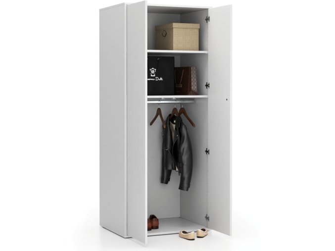 kancelarska satni skrin layers satni tyc 800 x 600 x 1905 mm bila 21932