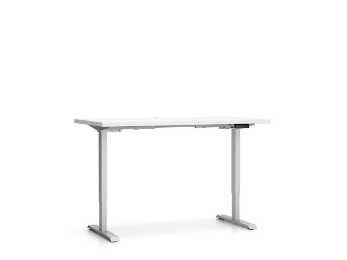 vyskove nastavitelny stul single layers 160x80 cm 2 motory bila 100243