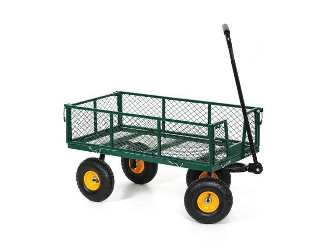 Zahradní vozík, nosnost 300 kg, 1135 x 520 x 550 mm