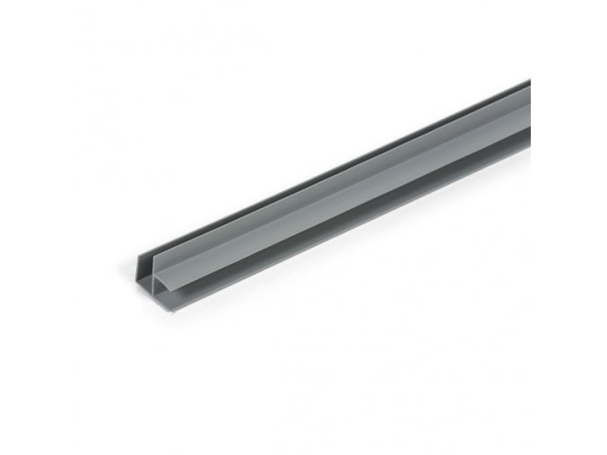 Rohový spojovací profil pro závěsný panel STORIA, 2440 mm, šedá