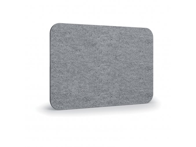 akusticky panel na stenu 120 x 80 cm kulate rohy seda 58603