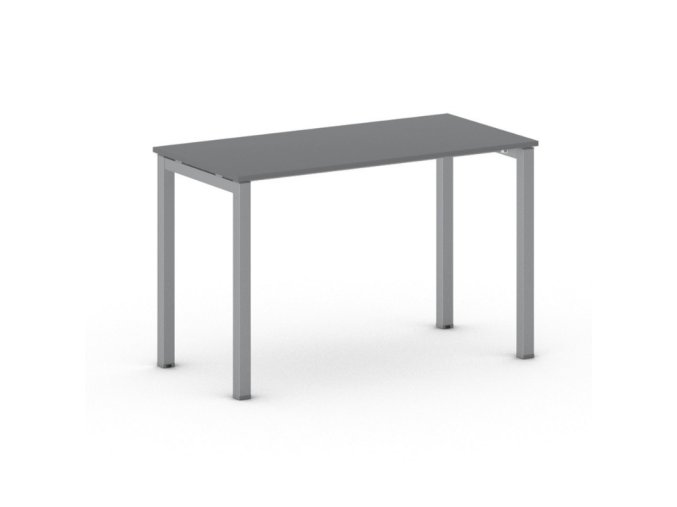 Kancelářský stůl METAL, 120x60 cm, grafit