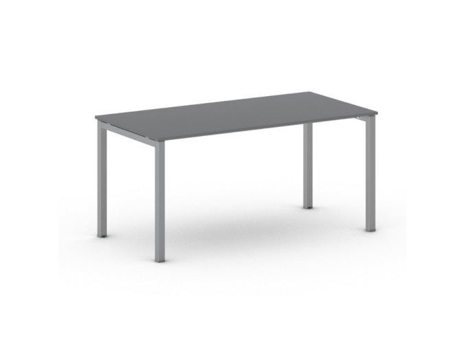 Kancelářský stůl METAL, 160x80 cm, grafit